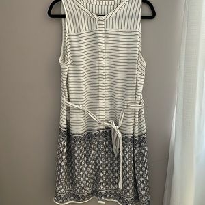 Black and White Sleeveless Dress - Target